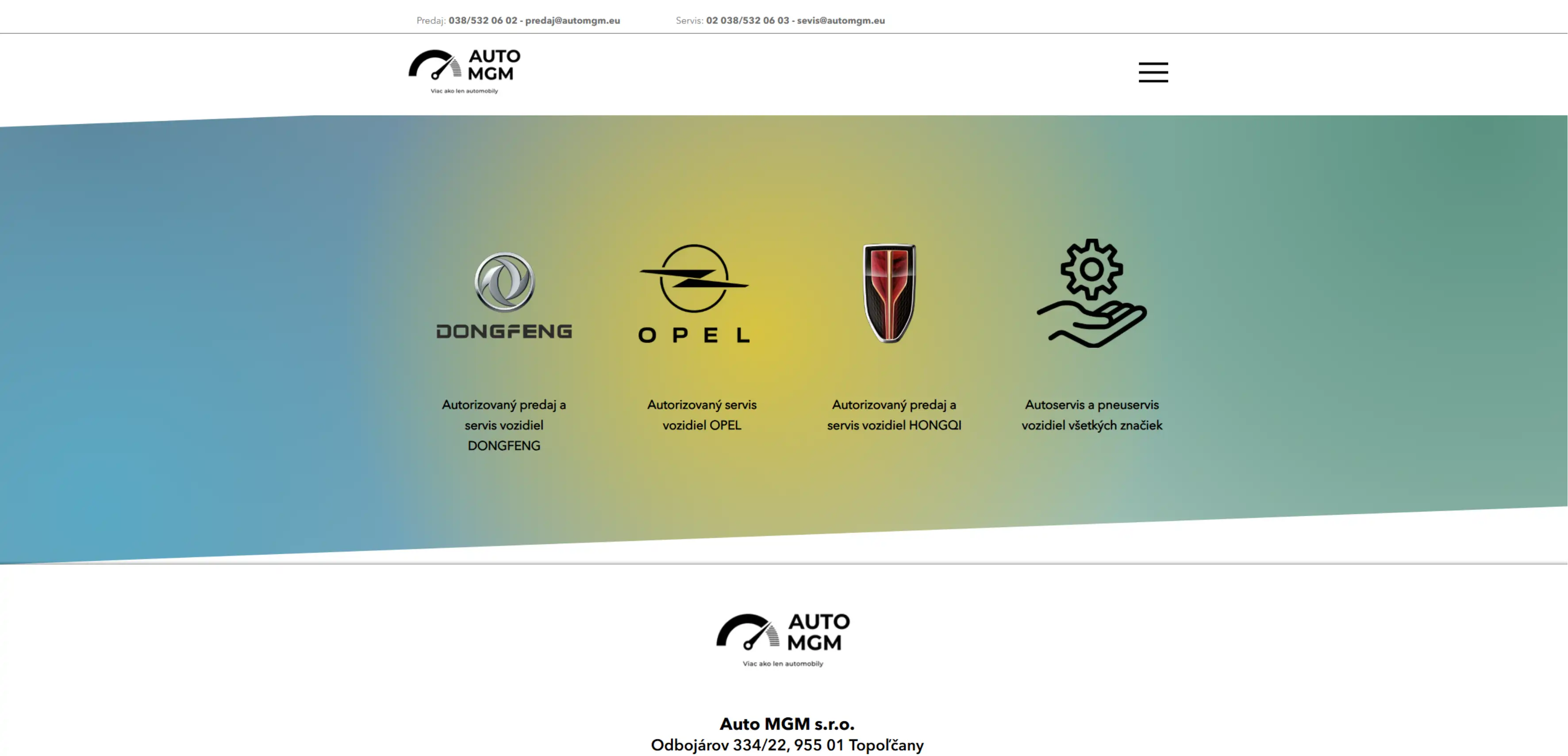 E-shop Auto MGM